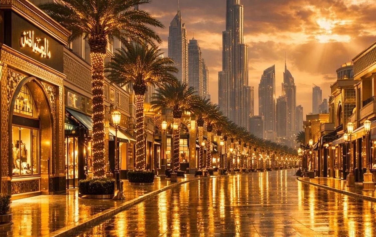 Dubai’den Dünyada Bir İlk: Gerçek Altından Bir Sokak İnşa Ediliyor!